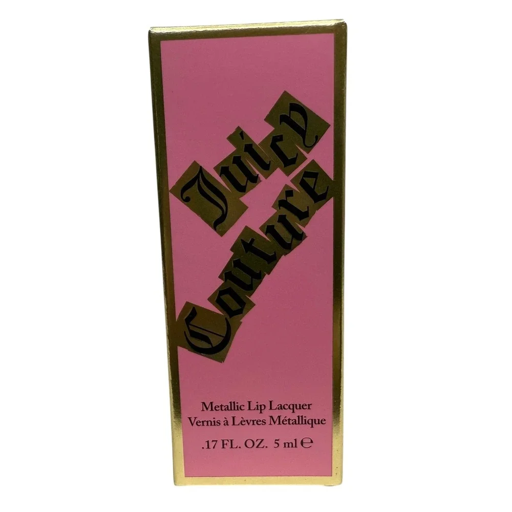 Juicy Couture Womens Metallic Lip Lacquer Femme Metale 01 .17 fl oz New